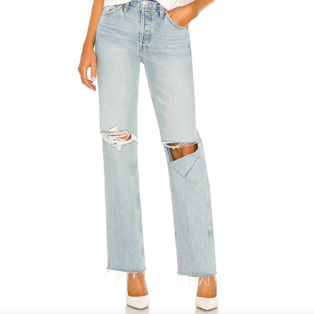 Re/done 90s High Rise Loose Jeans